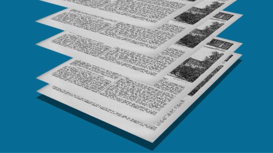 Collage NiIbelungen Motion Design Zeitung animiert Erklärfilm