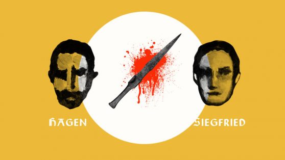 Collage NiIbelungen Motion Design Blut Erklärfilm