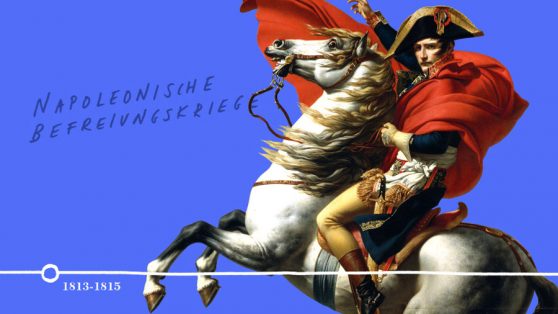 Collage NiIbelungen Motion Design Napoleon Pferd Krieg, Erklärfilm, After Effects