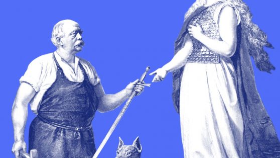 Collage NiIbelungen Motion Design Bismarck Erklärfilm