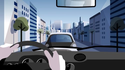 Motion Design Olympus Hamburg, Illustration, After Effects