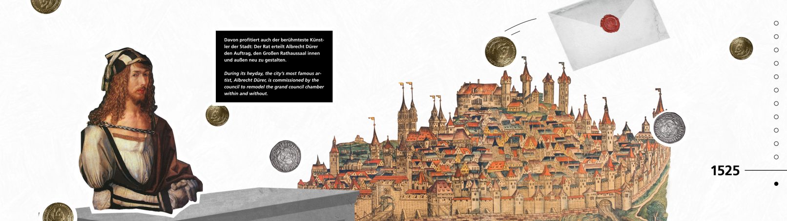 Motion Design für Ausstellung, Erklärfilm, After Effects, Dürer