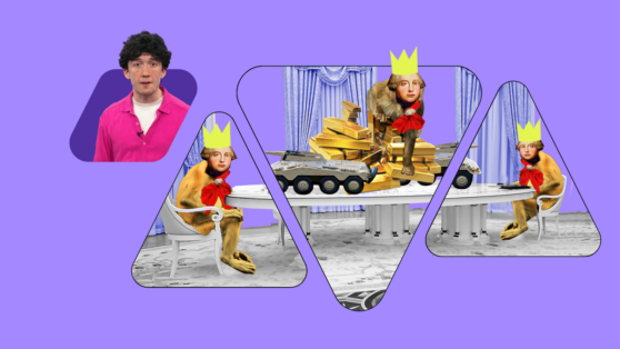 Greenpeace Hamburg Kampagne mit Maximilian Mundt, Motion Design, Animation und Art Direction, EU Wahlen 2024, Europaparlament, Teenager, Könige